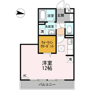 エミネンス野上 A棟【1階】の間取り