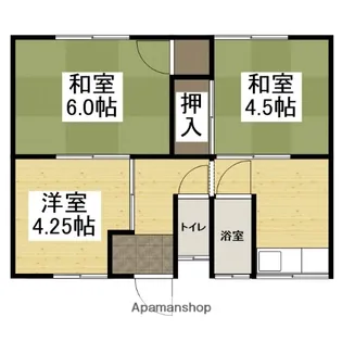 宝荘【2階】の間取り