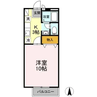 アネックス'99【1階】の間取り