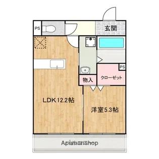 FORT RISE【2階】の間取り