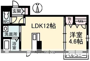 アミーチ【2階】の間取り