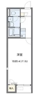 レオネクストプリムローズⅡ【1階】の間取り