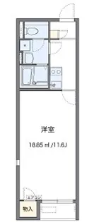 レオネクストプリムローズⅡ【2階】の間取り