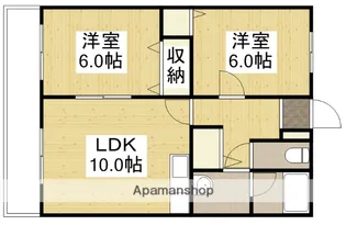 ヴィラ・ストーン【3階】の間取り