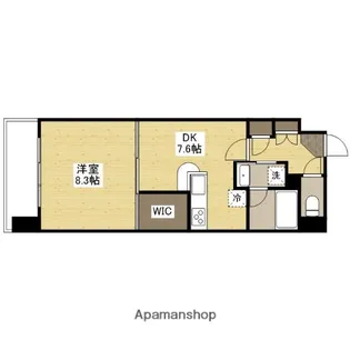 フラットリア春日【5階】の間取り