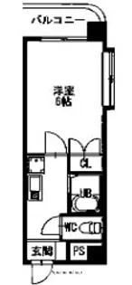 プリメゾン福山木之庄【416号室】の間取り