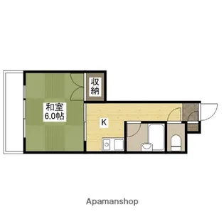 パラツイーナ光南【4階】の間取り