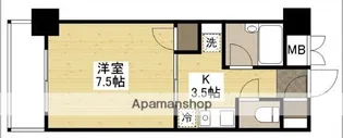 アネックス紅葉【1406号室】の間取り