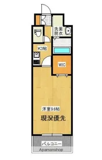 サンクレスト宇田【3階】の間取り