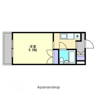 マンション福山【3階】の間取り