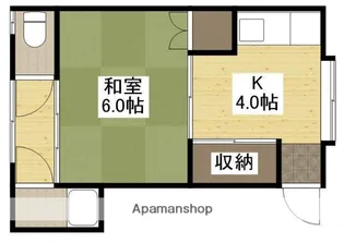 平和荘【7号室号室】の間取り