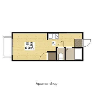 夢ハイツ【103号室】の間取り