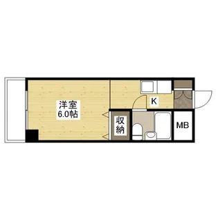 東福山駅前ビル【310号室】の間取り