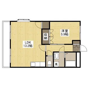 レ・コルニオーロ【1階】の間取り