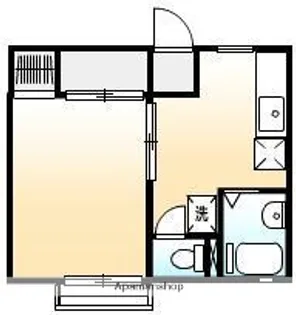 サンシティラサール【1階】の間取り