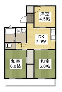 サンシャインセラ【1階】の間取り