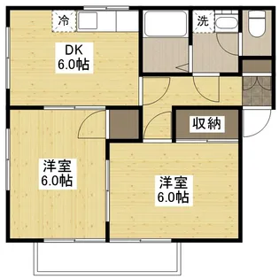 エスポワール九反田【2階】の間取り