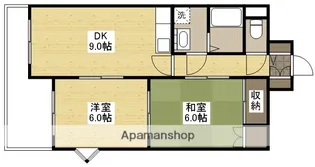 エーデルハイムK【2階】の間取り