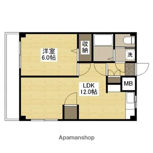 さくらフォレスト手城【2階】の間取り