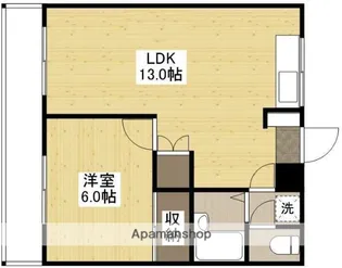 ピュアチャイルド【205号室】の間取り