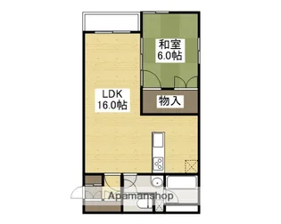 イケダビル【403号室】の間取り