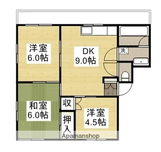 マロンタウン【301号室】の間取り