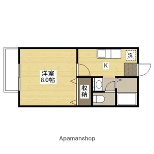 テラセヴェール【2階】の間取り
