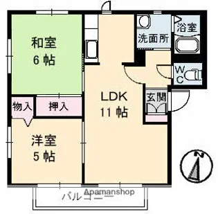 J-house【1階】の間取り
