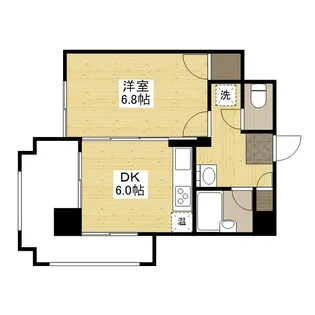 コスモス南蔵王【5階】の間取り