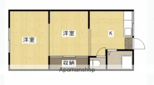 明和マンション【4階】の間取り