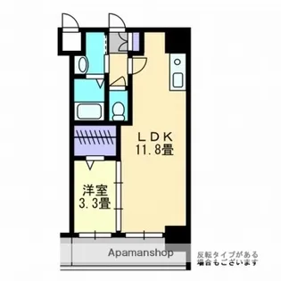AXiS西桜町【7階】の間取り