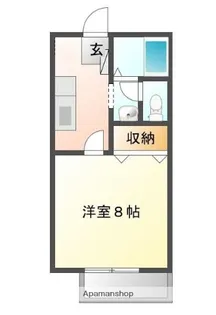 プラネットコーポ【1階】の間取り