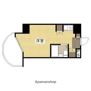 ふぁみーゆ御門町【3階】の間取り