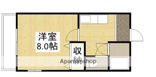 エメローズ井内【103号室】の間取り