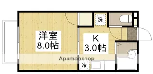 ヴィラージュモンシェリーⅢ【201号室】の間取り