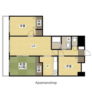 メゾン無憂館Ⅱ【3階】の間取り