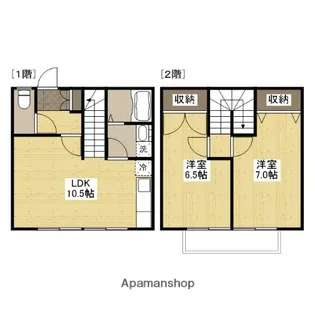 ラミティエゆき【E号室】の間取り