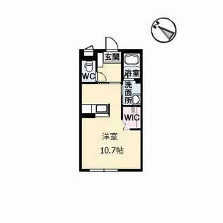 グランドメゾン西宮浦【1階】の間取り