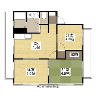 シェリール坂本【3階】の間取り