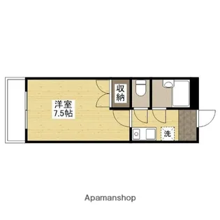 エメローズ丸之内【2階】の間取り