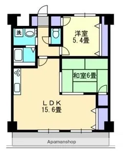 西町ロイヤルスクエア【8階】の間取り
