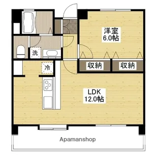 コーポラス本庄【3階】の間取り