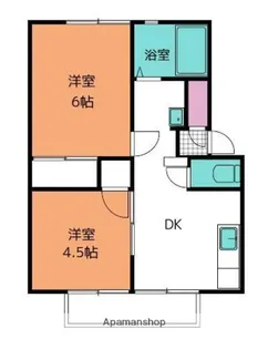 コーポラスさとう C【1階】の間取り