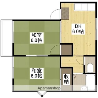 ニッセキローズ【202号室】の間取り