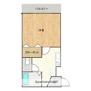 スカイパレス【1階】の間取り