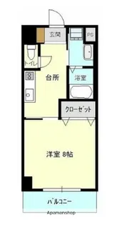 フルリール松浦Ⅱ【2階】の間取り