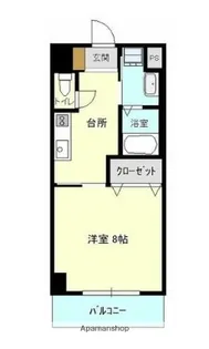 フルリール松浦Ⅱ【3階】の間取り