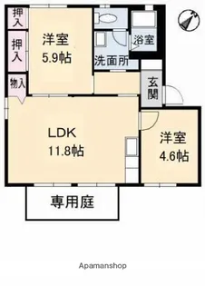 メゾン ラフィネ A【1階】の間取り