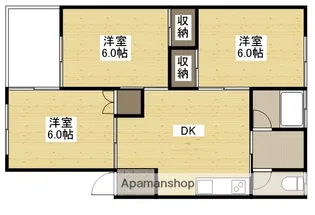 コーポ坂本【2階】の間取り