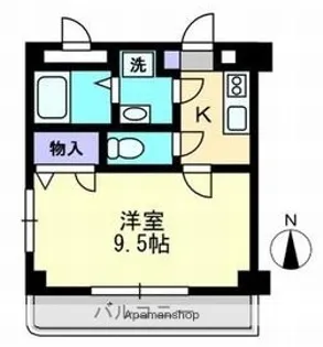AT.LIFE大門【203号室】の間取り